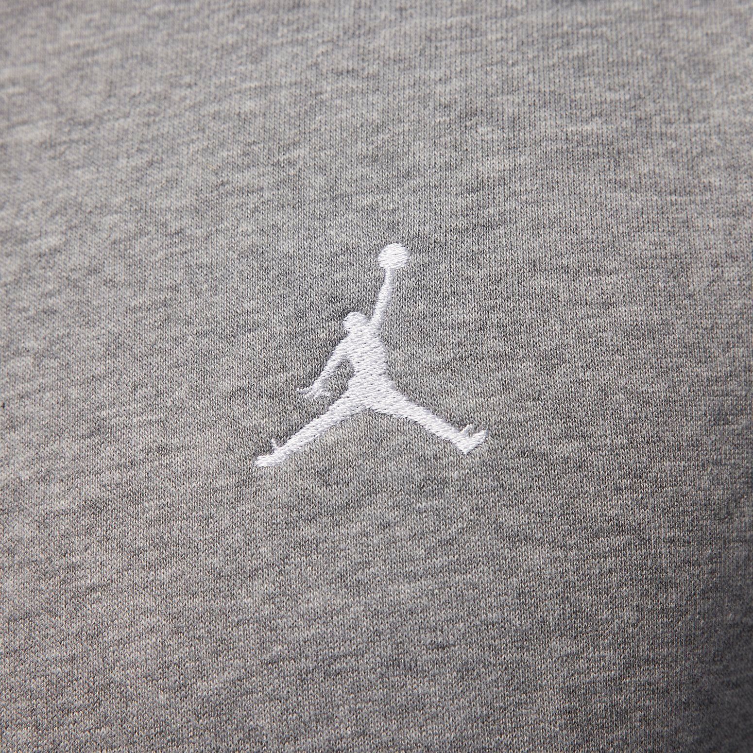 Air Jordan Fleece Sweatshirt 'Grey' FJ7777-091 sold by KicksCrew product image thumbnail 2