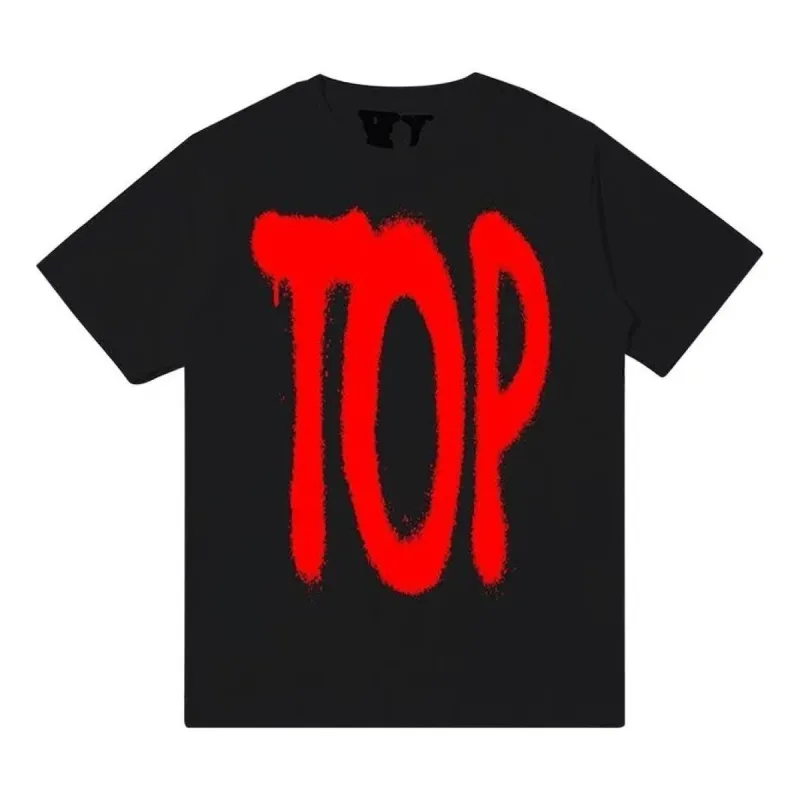VLONE X NBA Youngboy Top T-Shirt 'Black Red' VNNBAYBTOPBLK sold by KicksCrew