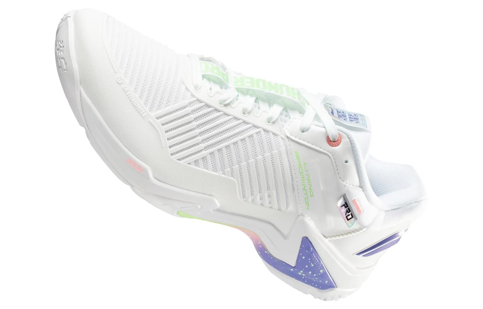 Li-Ning LeiTing Pro 'White Purple' AYAT009-1 sold by KicksCrew product image thumbnail 3