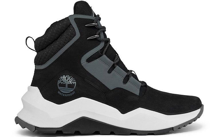 Timberland Madbury Side-Zip Waterproof Boot 'Black Nubuck' A2HHUW sold by KicksCrew product image thumbnail 2