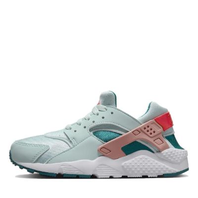 (GS) Nike Huarache Run 'Jade Ice Red Stardust' 654275-305 sold by KicksCrew