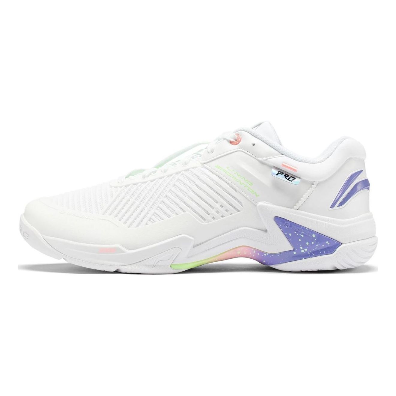Li-Ning LeiTing Pro 'White Purple' AYAT009-1 sold by KicksCrew