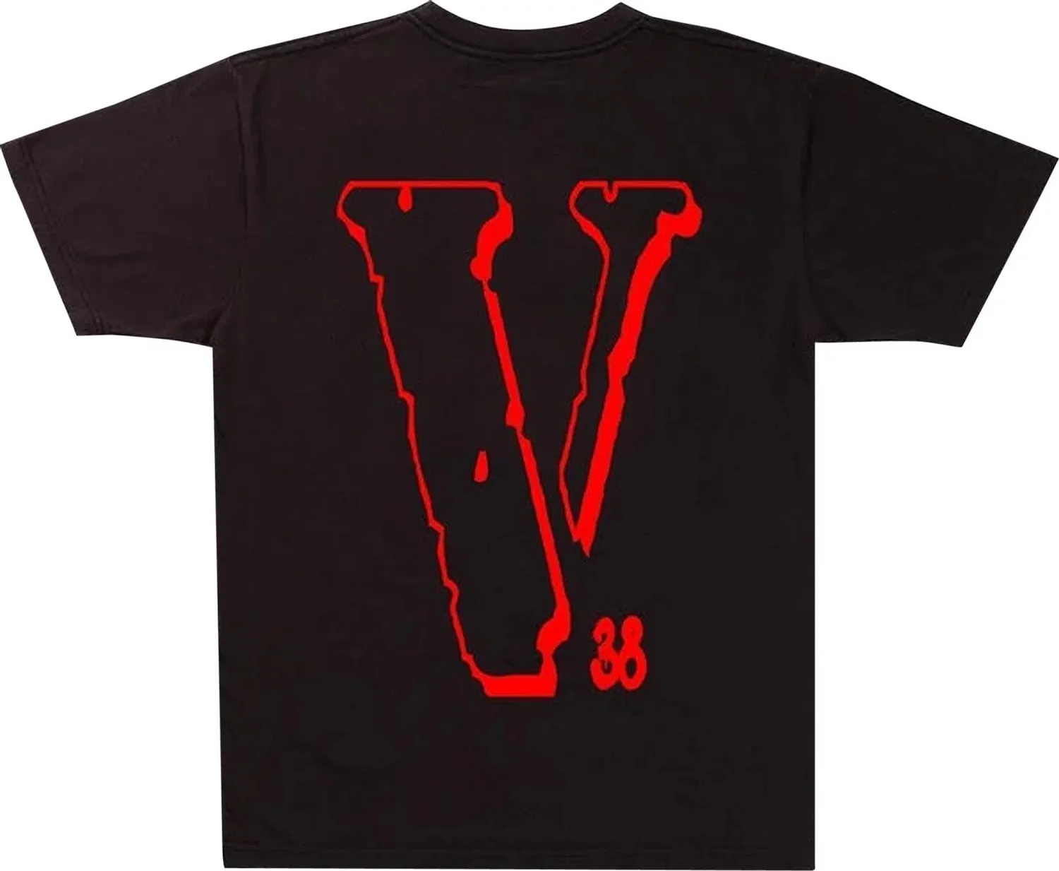 VLONE X NBA Youngboy Top T-Shirt 'Black Red' VNNBAYBTOPBLK sold by KicksCrew product image thumbnail 2