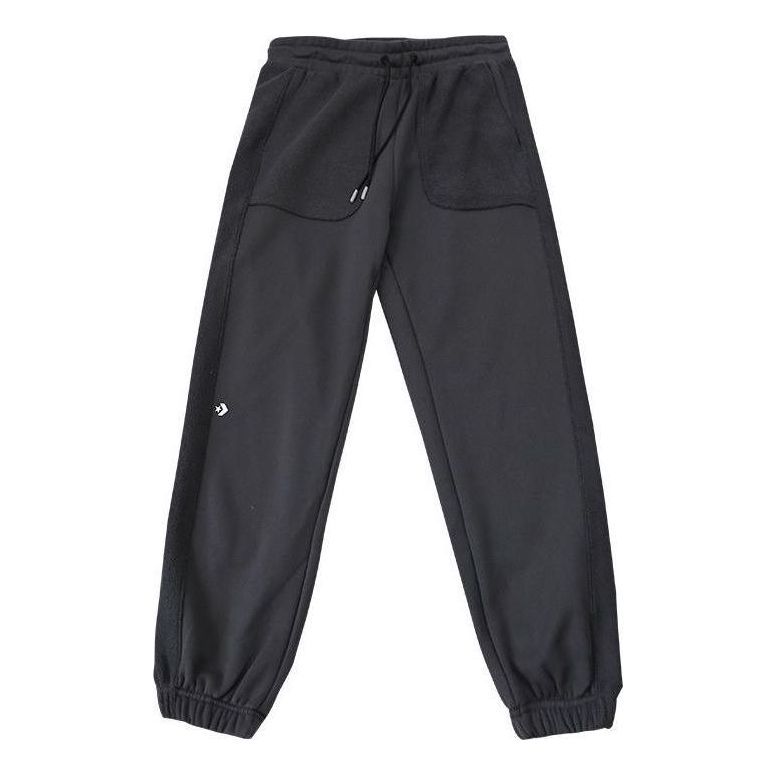 Converse Loose Fleece Sweatpants 'Black' 10023521-A06 sold by KicksCrew