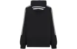 Balenciaga Sporty B Striped SLeeve Hoodie Oversized 'Black White' 704023TMVG23869 sold by KicksCrew
