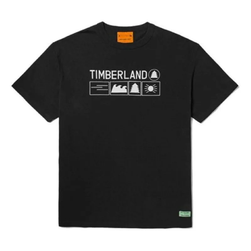 Timberland x Nina Chanel Abney T-Shirt 'Black White' A5NC6-001 sold by KicksCrew