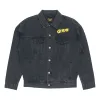 Drew House Chenille Mascot Patch Trucker Jacket 'Black' DR-SS20-016 sold by KicksCrew