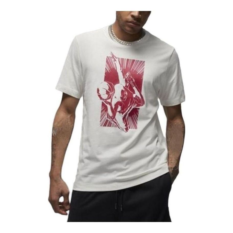 Air Jordan Brand Graphic T-Shirt 'Sail' FB7462-133 sold by KicksCrew