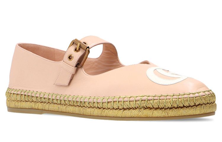 (WMNS) Gucci Leather Espadrilles 'Pink' 659683-C9DS0-6763 sold by KicksCrew product image thumbnail 2