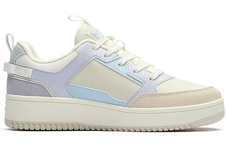 (WMNS) ANTA Casual Skate Shoes 'White Purple Blue' 922228067-2 sold by KicksCrew product image thumbnail 2