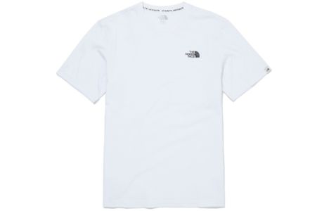 THE NORTH FACE Logo-print Cotton T-shirt 'White' NT7UM15K sold by KicksCrew