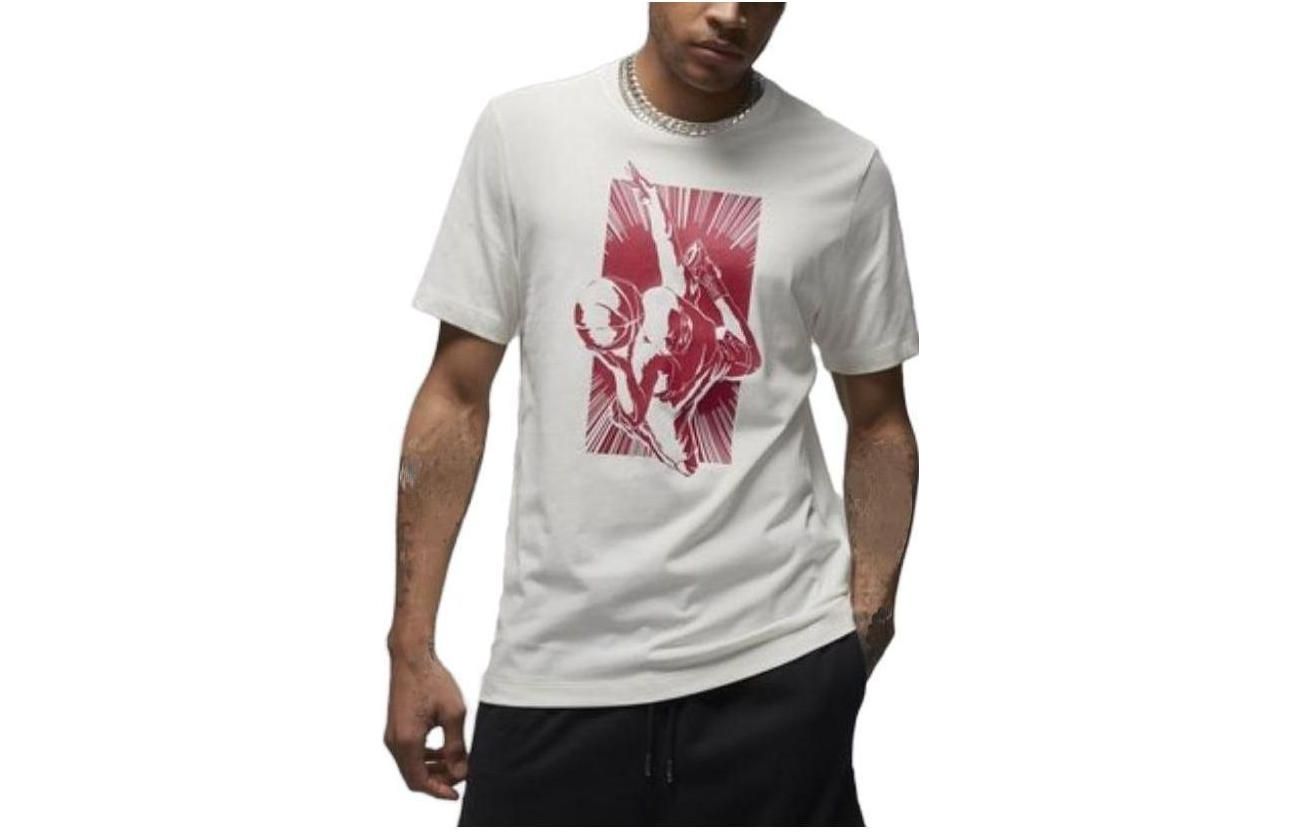 Air Jordan Brand Graphic T-Shirt 'Sail' FB7462-133 sold by KicksCrew product image thumbnail 2