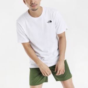 THE NORTH FACE Logo-print Cotton T-shirt 'White' NT7UM15K sold by KicksCrew