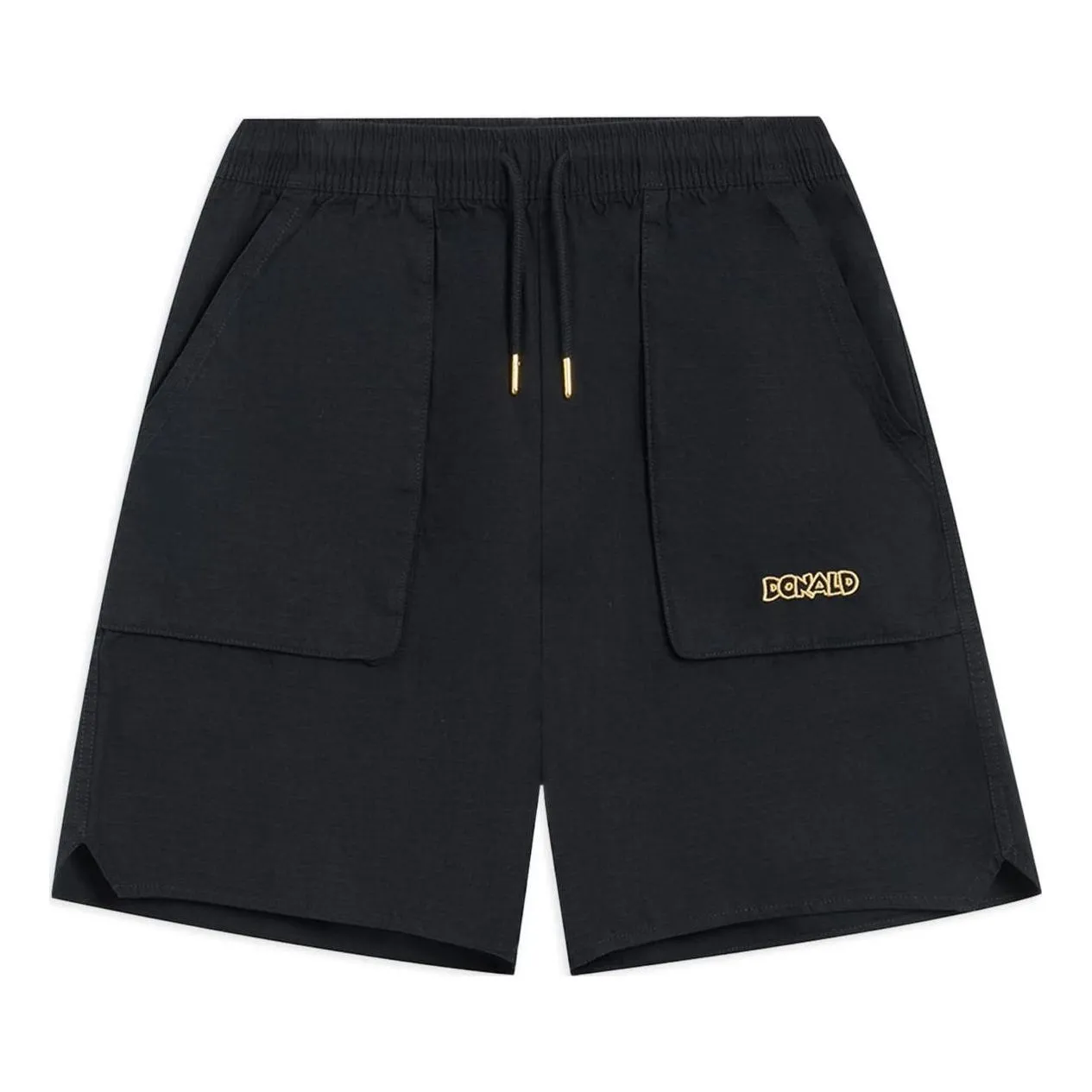 Li-Ning x Disney Embroidered Logo Shorts 'Black' AKSS113-3 sold by KicksCrew