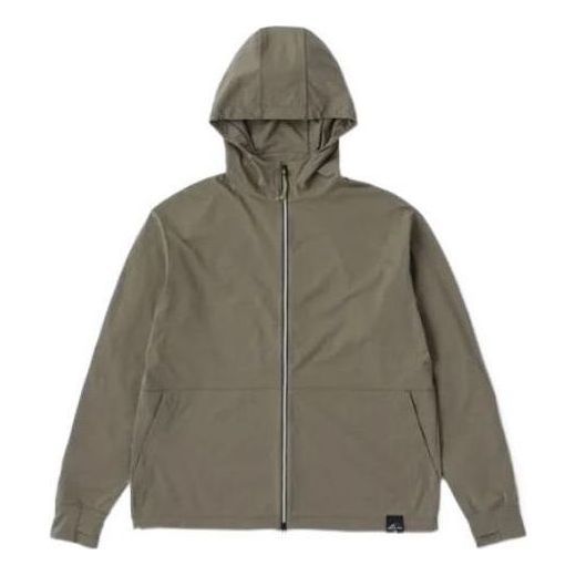 New Balance Rash Guard Full Zip Hooded Jacket 'Green' JMJL2279-DRC sold by KicksCrew