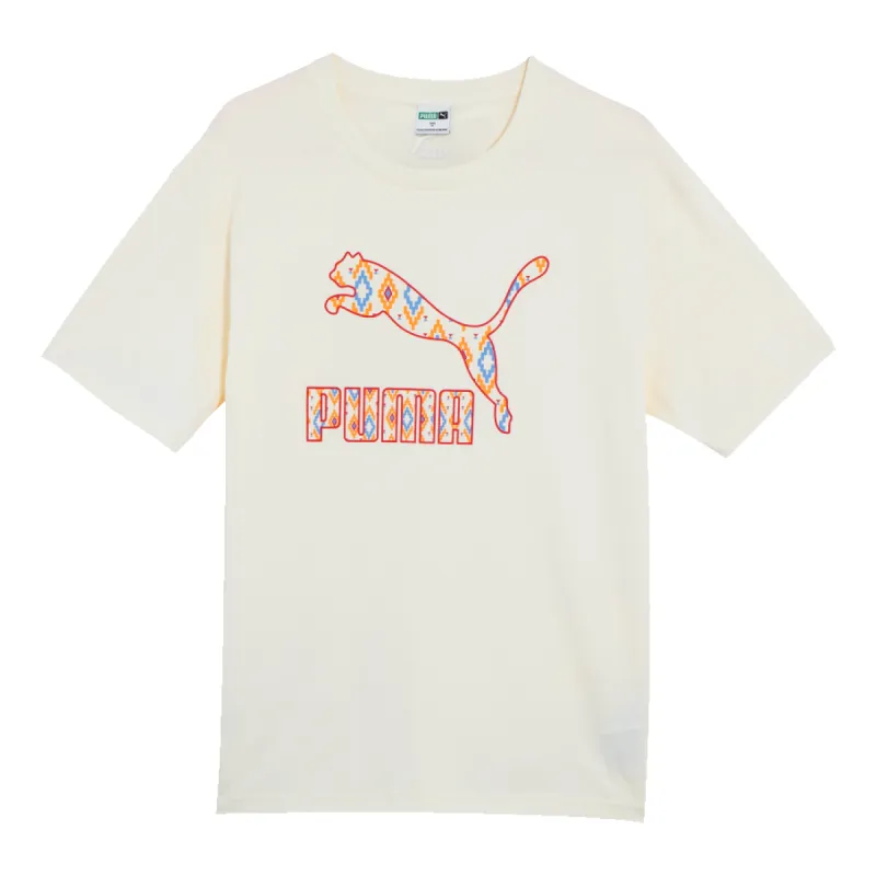 PUMA Prairie Resort Graphic T-shirt 'White' 626869-55 sold by KicksCrew