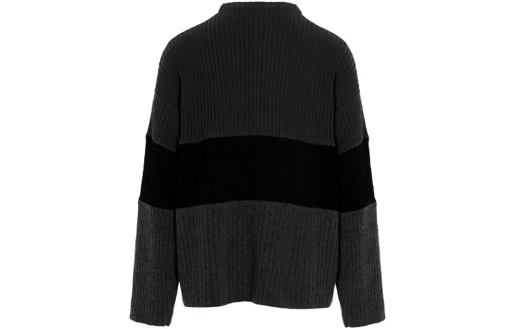 Balenciaga Political Campaign Ribbed Panelled Sweater 'Grey' 675293T32011281 sold by KicksCrew product image thumbnail 2