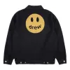 Drew House Chenille Mascot Patch Trucker Jacket 'Black' DR-SS20-016 sold by KicksCrew