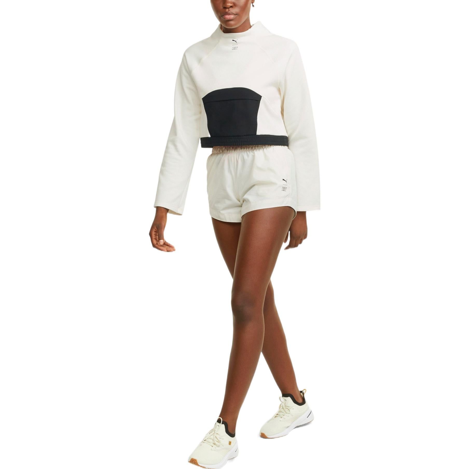 (WMNS) Puma Train First Mile X Mock Neck Long Sleeve Pullover 'White' 520997-73 sold by KicksCrew product image thumbnail 3