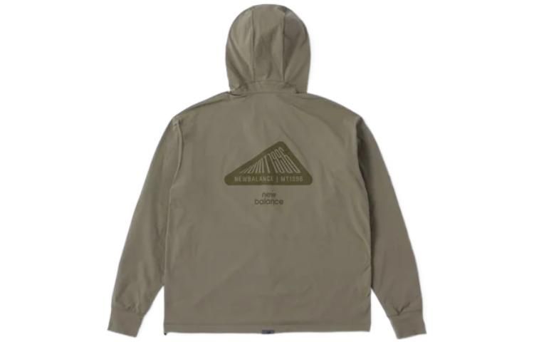 New Balance Rash Guard Full Zip Hooded Jacket 'Green' JMJL2279-DRC sold by KicksCrew product image thumbnail 2