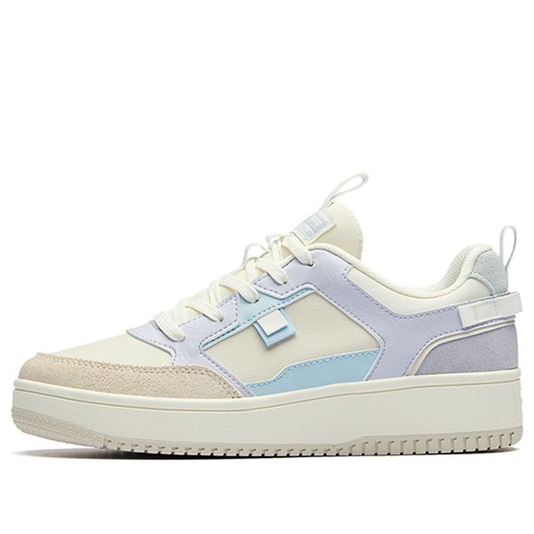 (WMNS) ANTA Casual Skate Shoes 'White Purple Blue' 922228067-2 sold by KicksCrew