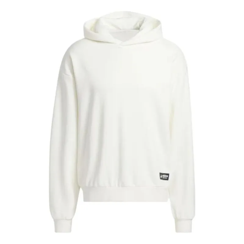 adidas Legends Hoodie 'Off White' IC2438 sold by KicksCrew
