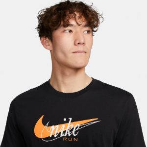 Nike Dri-FIT Running T-Shirt 'Black' FD0125-010 sold by KicksCrew