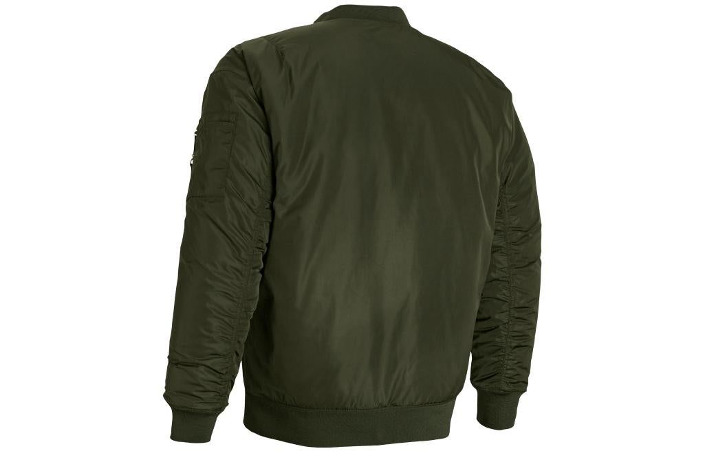 Under Armour Project Rock Bomber Jacket 'Green' 1382278-390 sold by KicksCrew product image thumbnail 2