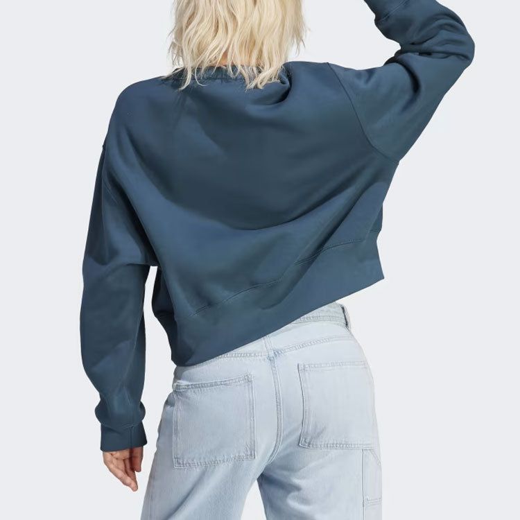 (WMNS) adidas Adicolor Essentials Crew Sweatshirt 'Turquoise' IP1283 sold by KicksCrew product image thumbnail 3