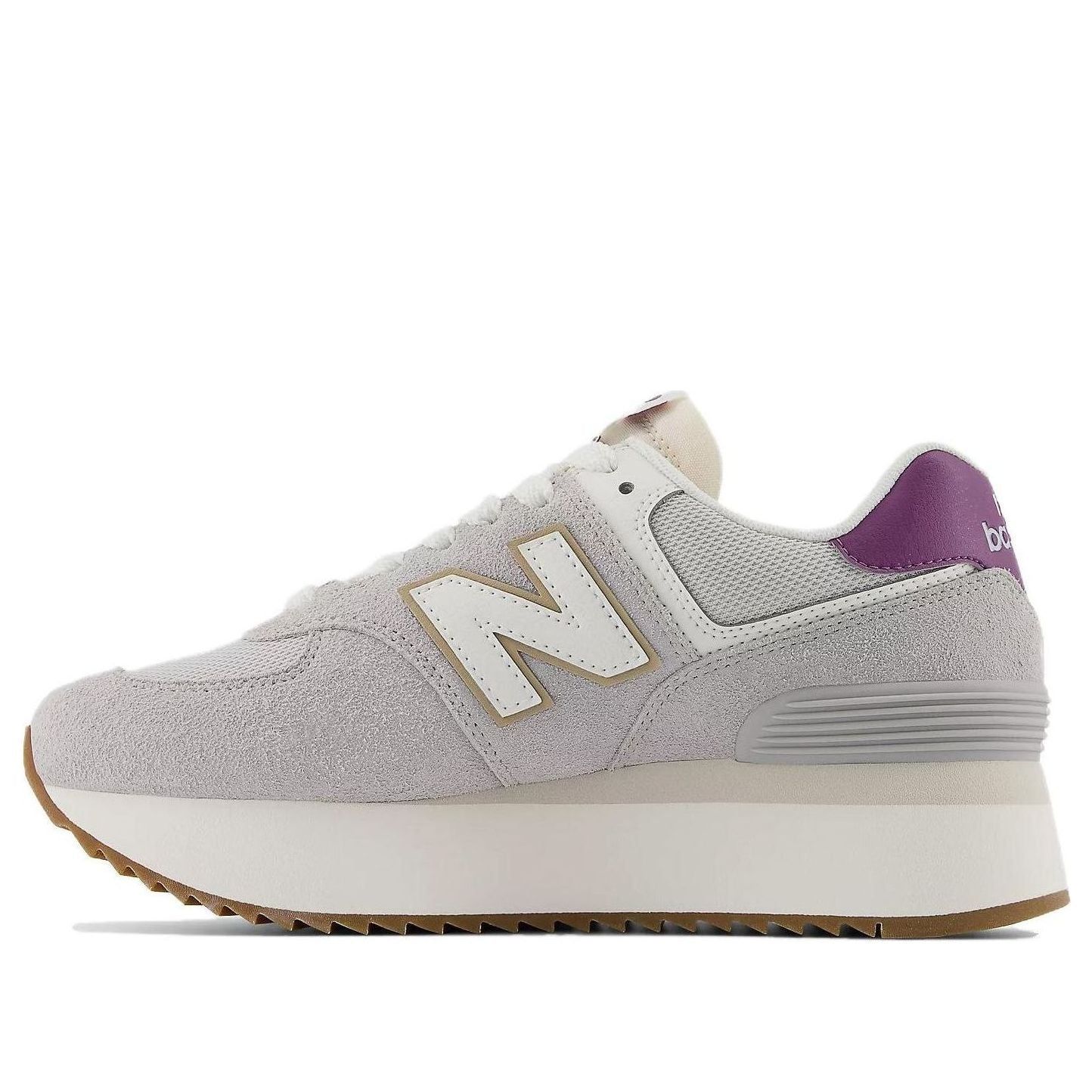 (WMNS) New Balance 574 Sneakers 'Grey Purple White' WL574ZCO sold by KicksCrew