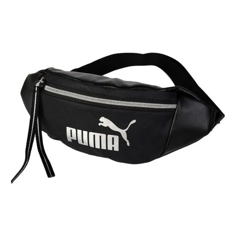 PUMA Core Up Waist Bag 'Black Grey' 077478-01 sold by KicksCrew