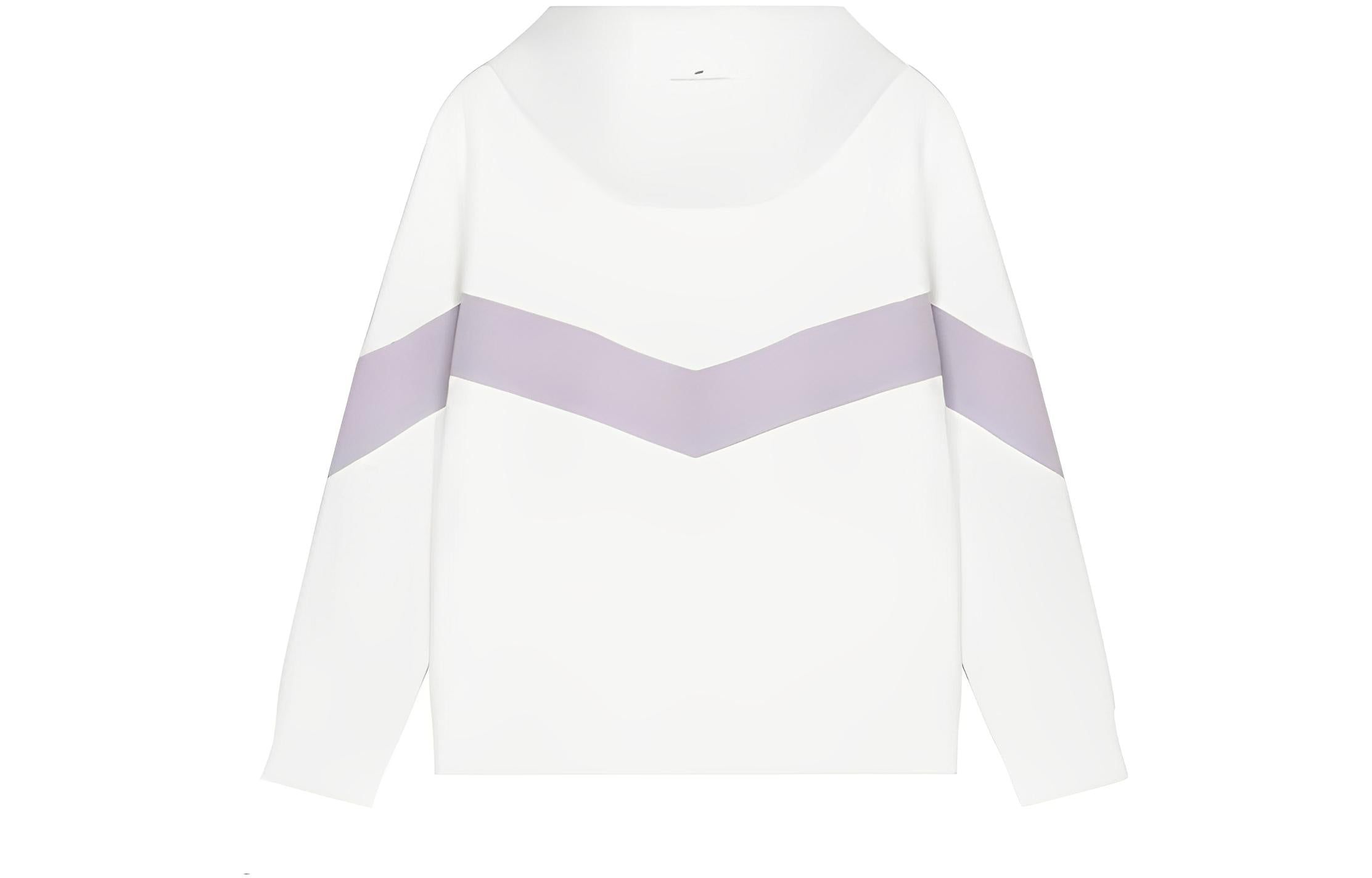 (WMNS) New Balance Sportswear Hoodie 'White Purple' 5CC39342-IV sold by KicksCrew product image thumbnail 2