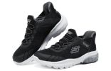 (GS) Skechers Slip-ins Razor Flex Air Sneaker 'Black White' 403839L-BKCC sold by KicksCrew
