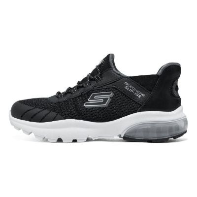 (GS) Skechers Slip-ins Razor Flex Air Sneaker 'Black White' 403839L-BKCC sold by KicksCrew