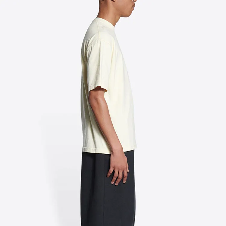 Balenciaga Scissor Crest Logo Short Sleeve T-Shirt 'Cream' 612966TMVA29069 sold by KicksCrew product image thumbnail 5