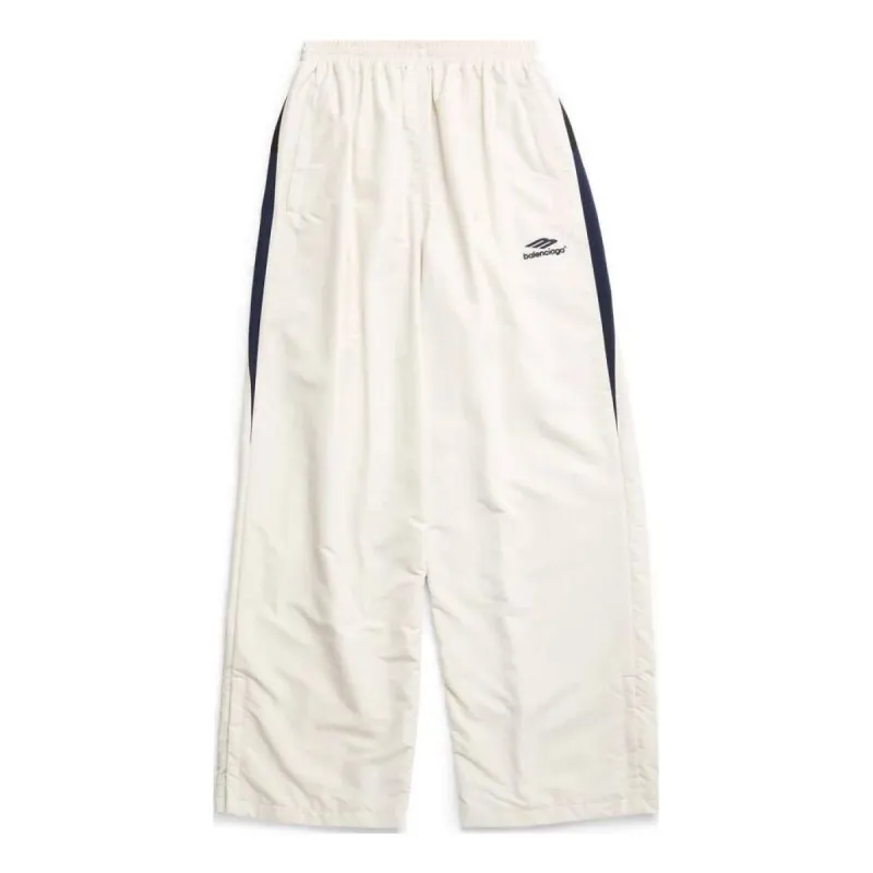 Balenciaga 3b Sports Icon Medium Fit Tracksuit Pants 'White' 746510TOO489000 sold by KicksCrew