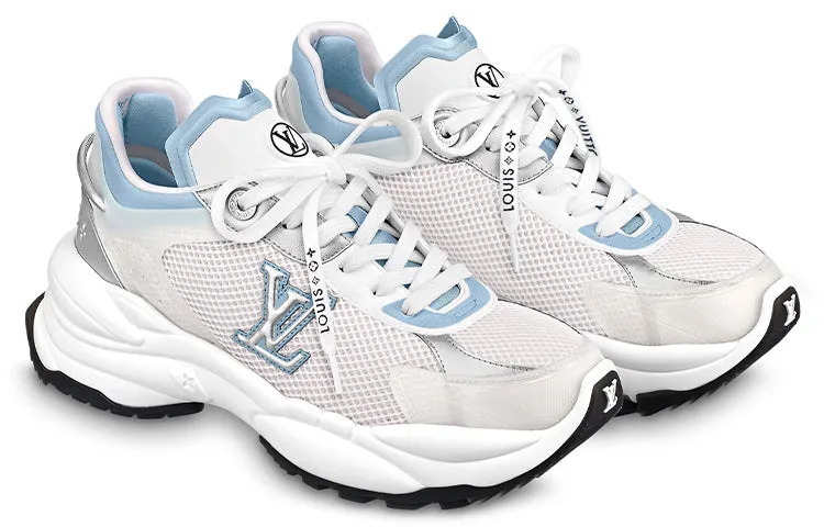 (WMNS) LOUIS VUITTON Run 55 Sneakers 'White Blue' 1ABVII sold by KicksCrew product image thumbnail 2