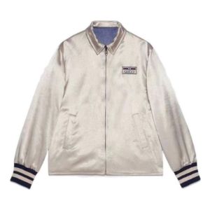 Gucci Shirt Acetate Reversible Blouson Jacket 'Blue' 654830-ZAGVV-4309 sold by KicksCrew