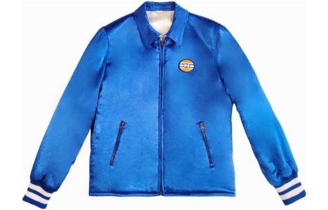 Gucci Shirt Acetate Reversible Blouson Jacket 'Blue' 654830-ZAGVV-4309 sold by KicksCrew