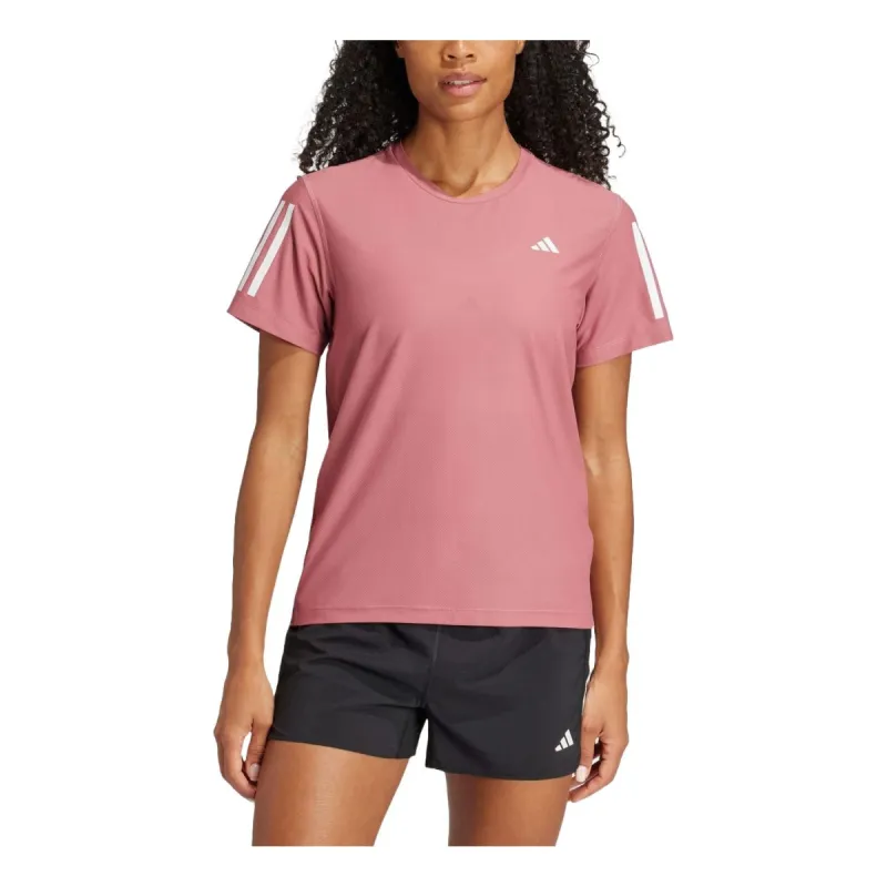 (WMNS) adidas Own The Run T-Shirt 'Red' IV5487 sold by KicksCrew