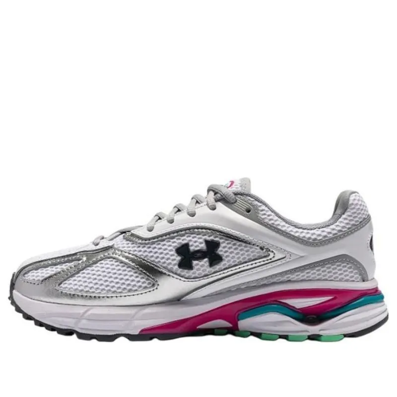 Under Armour Apparition 'White Castlerock Fuchsia' 3027595-110 sold by KicksCrew