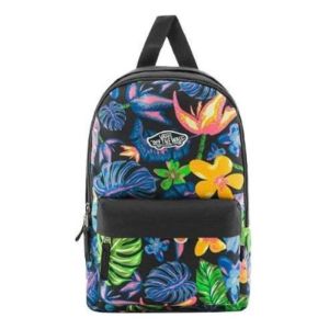 Vans Vintage Flower All-over Print Backpack 'Black Blue Yellow' VN0A4DROZEN sold by KicksCrew