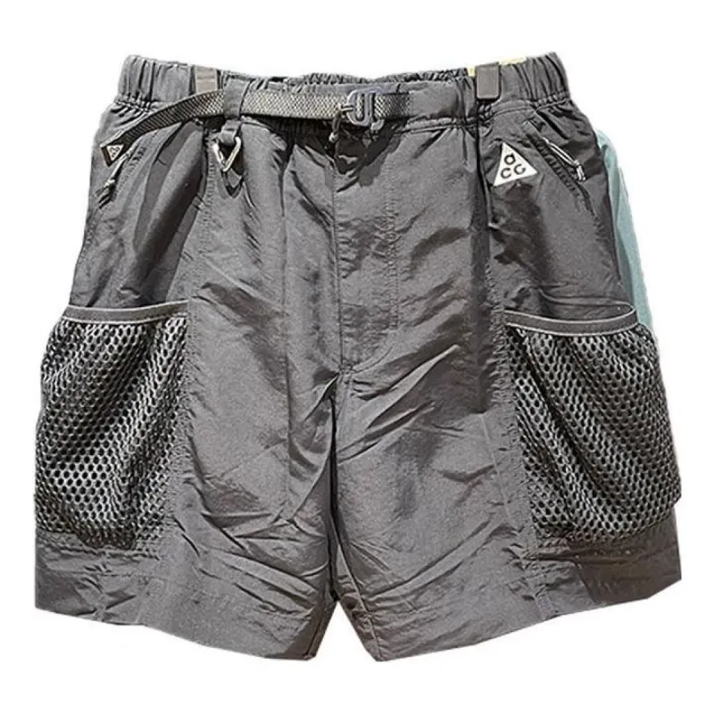 Nike ACG Snowgrass Cargo Shorts 'Black' DV9406-010 sold by KicksCrew