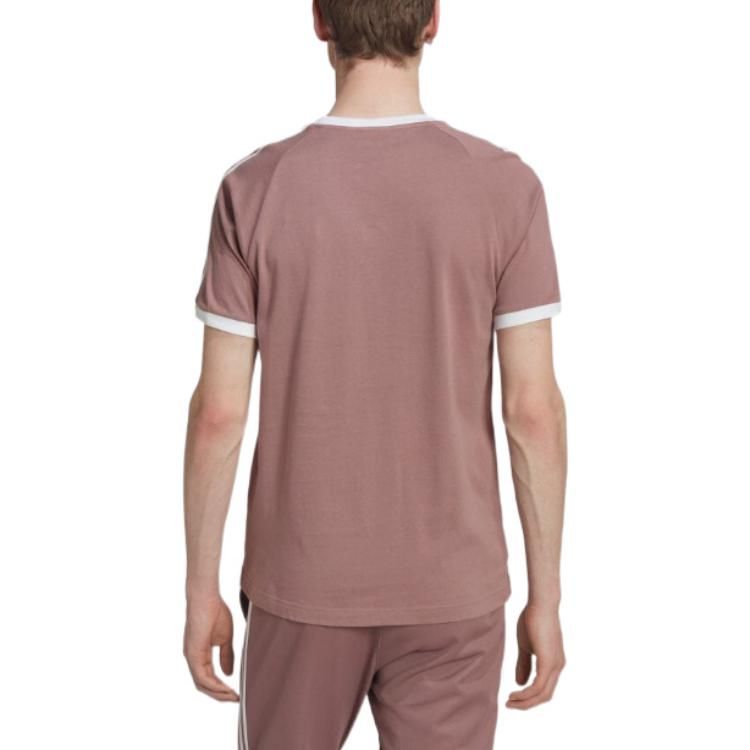 adidas originals Adicolor Classics 3-Stripes Tee 'Dark Pink' HM9326 sold by KicksCrew product image thumbnail 3
