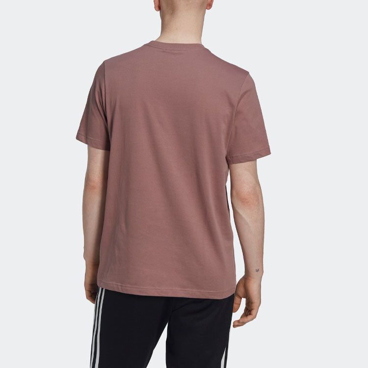 adidas Adicolor Essentials Trefoil Tee 'Purple' HJ7984 sold by KicksCrew product image thumbnail 3