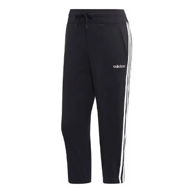 (WMNS) adidas Design 2 Move 3-Stripe 3/4 Pants 'Black' DS8734 sold by KicksCrew