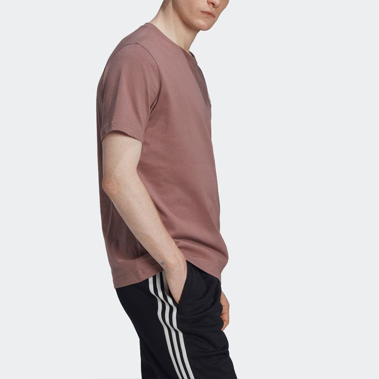 adidas Adicolor Essentials Trefoil Tee 'Purple' HJ7984 sold by KicksCrew product image thumbnail 4