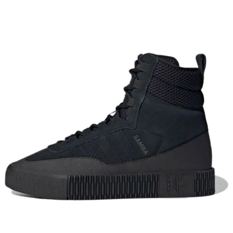 (WMNS) adidas Samba Boot 'Triple Black' GZ8107 sold by KicksCrew