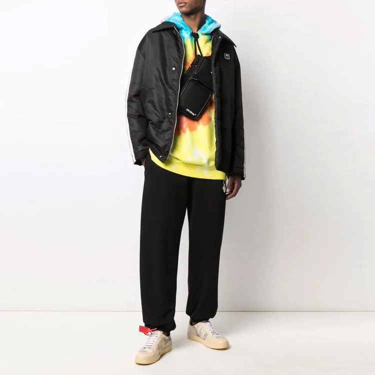 Palm Angels Patch Logo Puffer Blouson 'Black White' PMEA175F21FAB0011001 sold by KicksCrew product image thumbnail 2