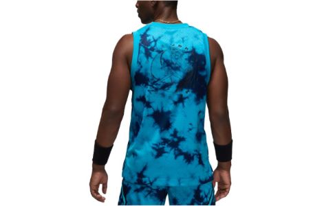 Air Jordan Dri-FIT Sport Breakfast Club Mesh Jersey 'Laser Blue' DZ0565-446 sold by KicksCrew